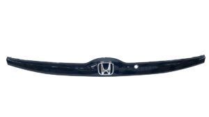 GUARNICAO PLACA LICENÇA HONDA FIT (BLACK PIANO) - FIT 2015 A 2021 (CAMERA)
