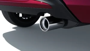 Ponteira de Escapamento Traseira City Hatch 2025 – Visual Esportivo e Moderno